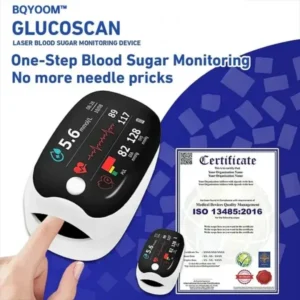 💥 2025 Limited 70% ️OFF 🩺 BQYOOM™ Laser Blood Glucose Monitoring Device 🔵 Non-invasive, Real-time Results 📲 Wireless Bluetooth Connectable