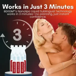 BQYOOM™ Nanolipo HardX Vitality Ampoules