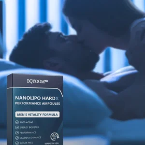 Alternative view of BQYOOM™ NanoLipo HardX Performance Ampoules