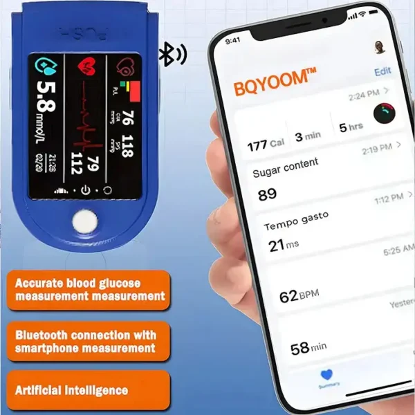 ✅Official Store: Nationwide Subsidy Available| BQYOOMM BloodSight Non-Invasive Health Monitor🏆99.9% Accuracy