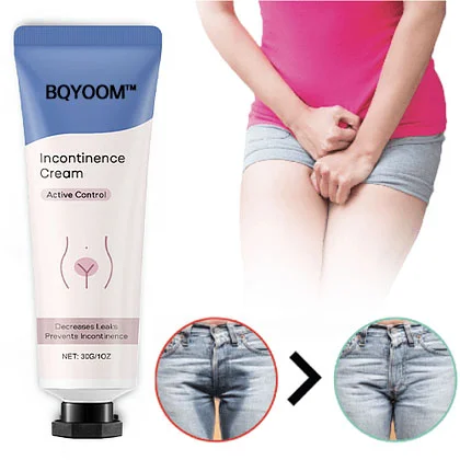 BQYOOM™ Cream | Restores bladder control and reduces leaks within 11 minutes!