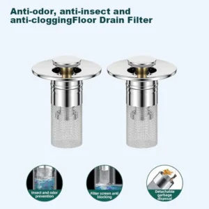 BQYOOM™ Pop Up Sink Drain Strainer