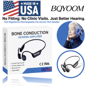 Bqyoom X1 — Smart Open-Ear Bone Conduction Hearing Headset