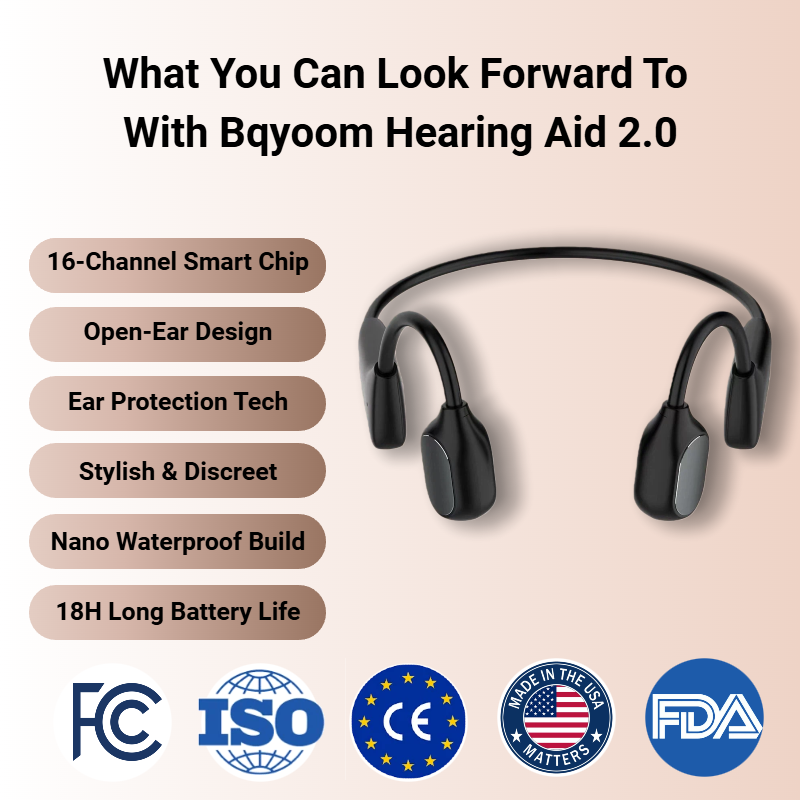 Rediscover Clear Sound with the Bqyoom X1 — Smart Open-Ear Bone Conduction Hearing Headset - Image 4