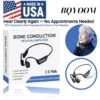 BQYOOM™ X1 Hear the Joy Again — Smart Bone Conduction Hearing Headphones