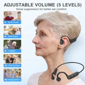 🔥Limited-Time Offer🔥 Rediscover Clear Sound with the Bqyoom X2 Bone Conduction Hearing Aid